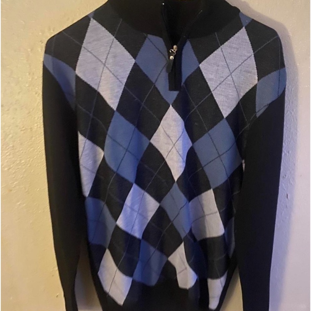 Vintage quarter zipper long sleeve